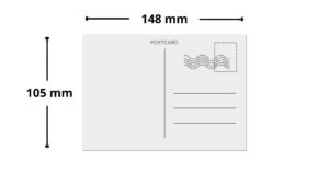 A6 - Format carte postal standard en Suisse - SA Illustrations