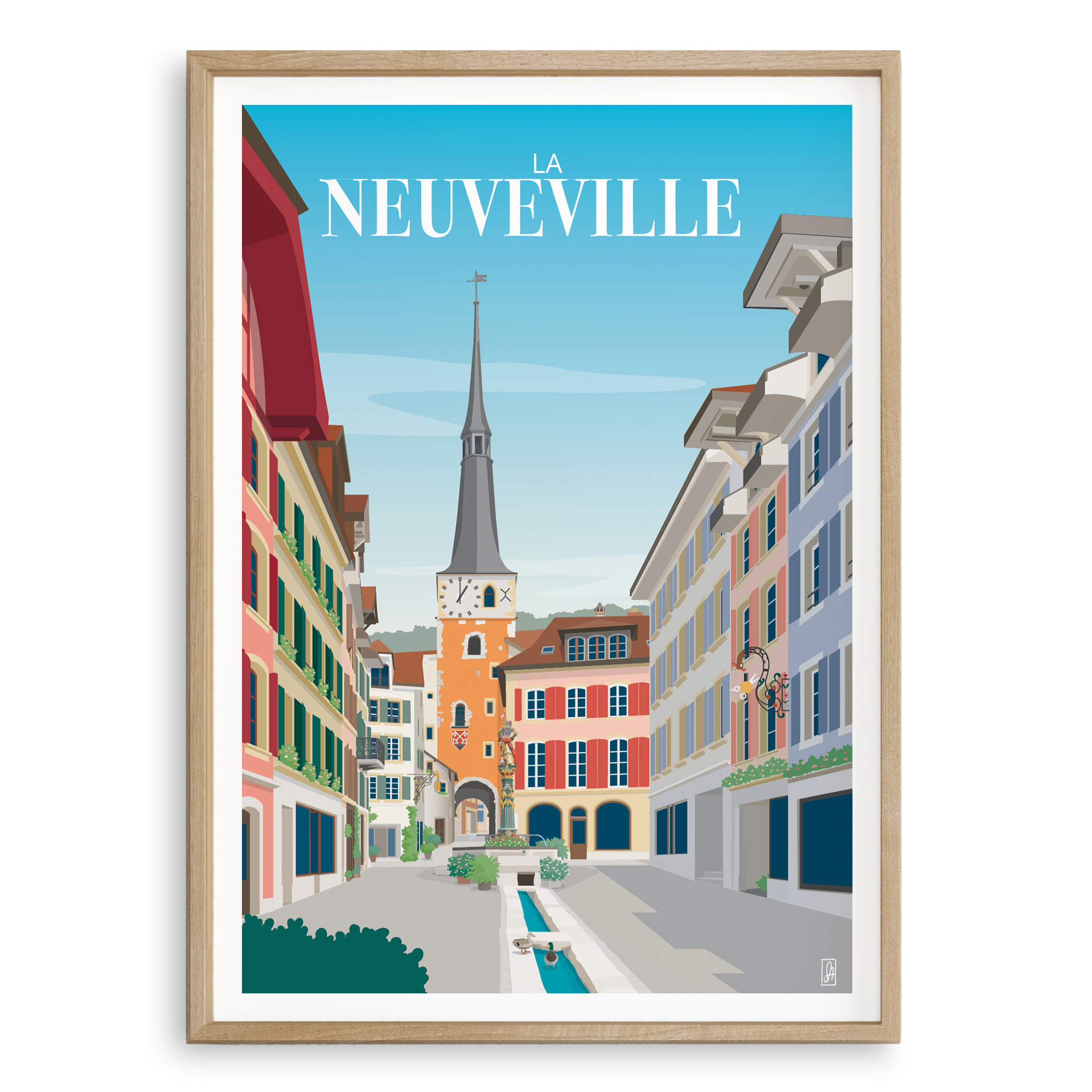 La Neuveville, Vieille ville