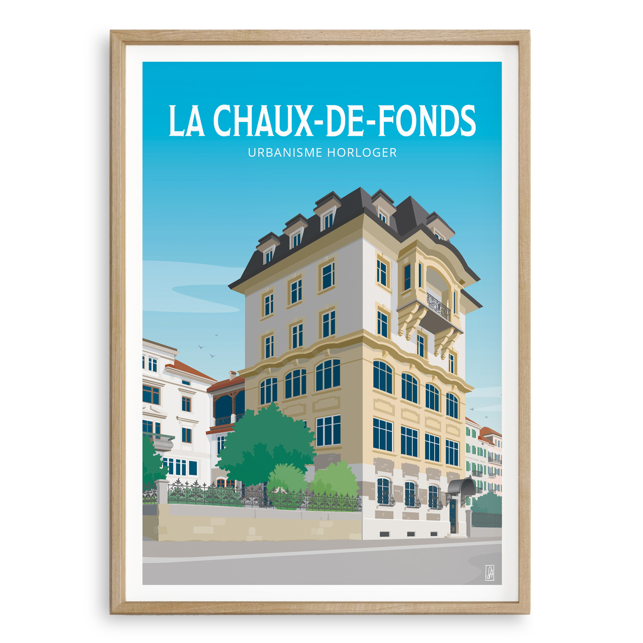 La Chaux-de-Fonds, urbanisme horloger