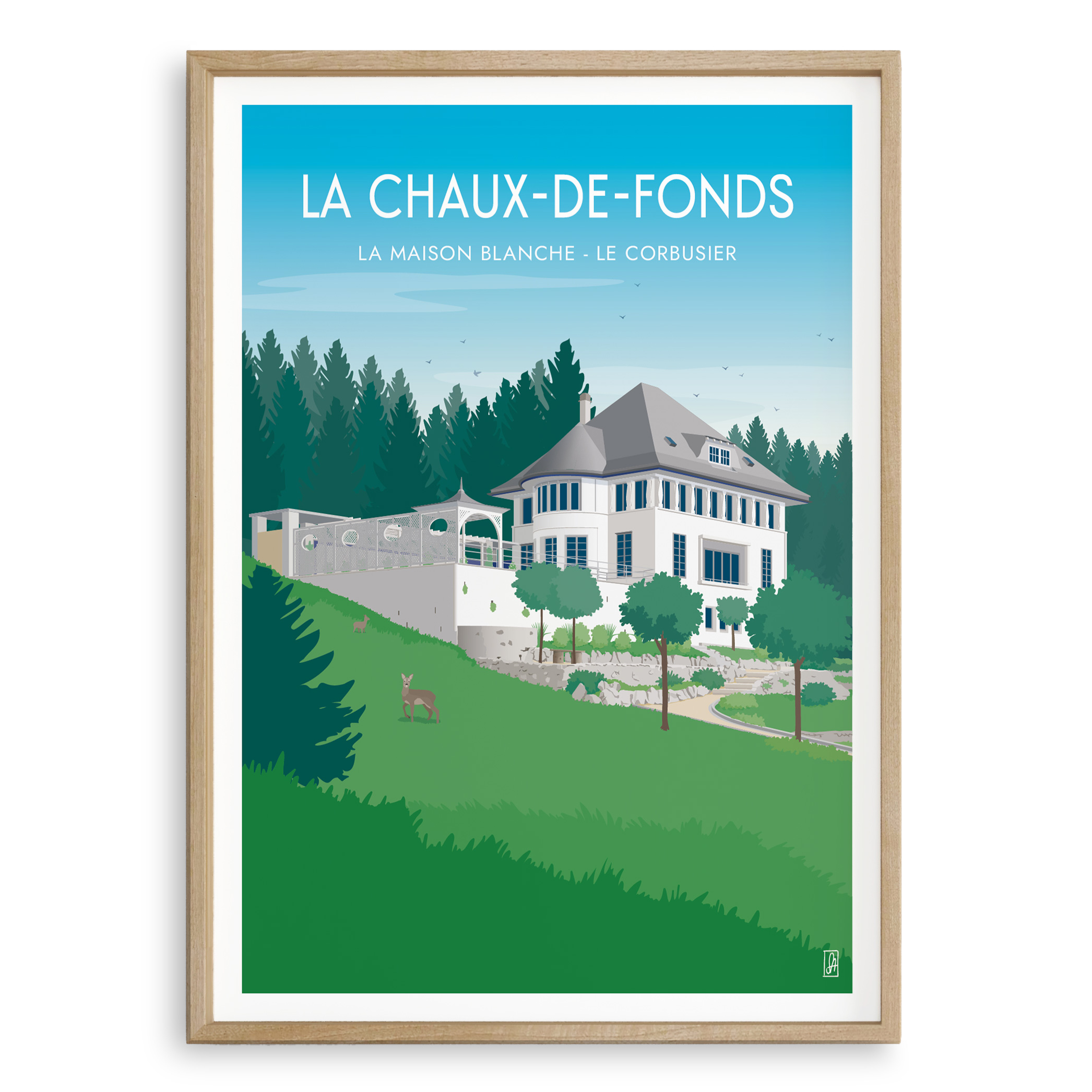 La Chaux-de-Fonds, La Maison blanche