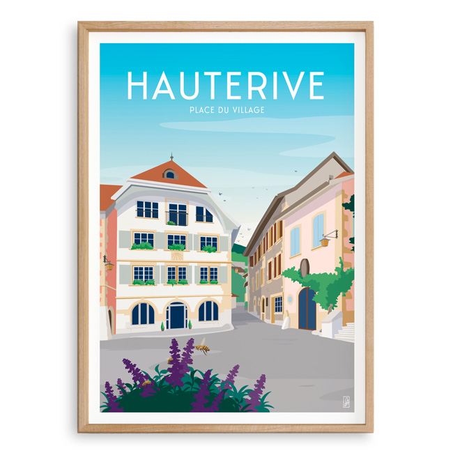Hauterive - Place du village