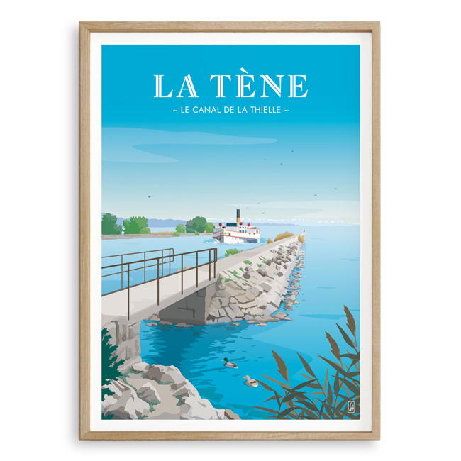 La Tène, Canal de la Thielle