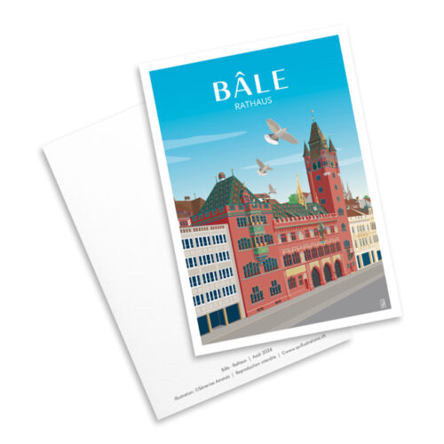 Carte postale - Bâle