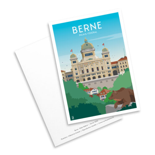 Carte postale - Berne