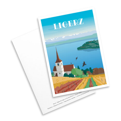 Carte postale - Ligerz