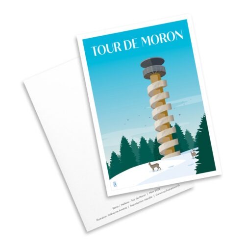 Carte postale - Tour de Moron
