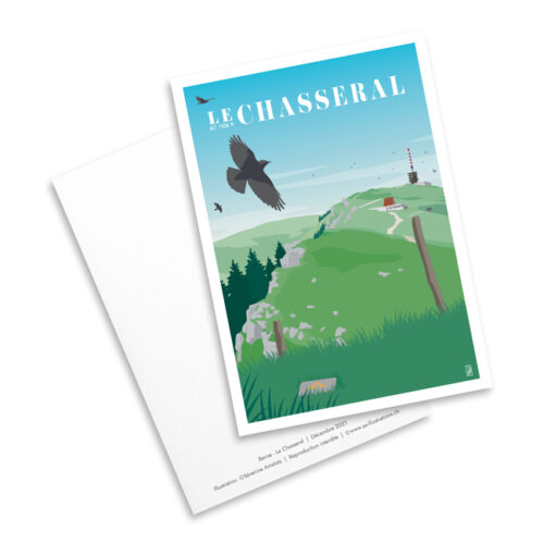 Carte postale - Le Chasseral