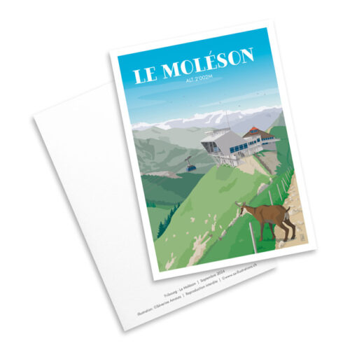 Carte postale - Le Moléson
