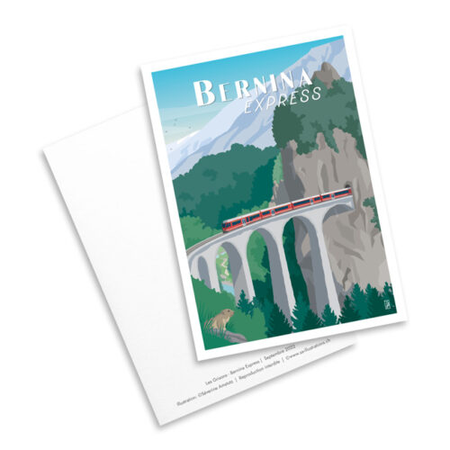 Carte postale - Bernina Express