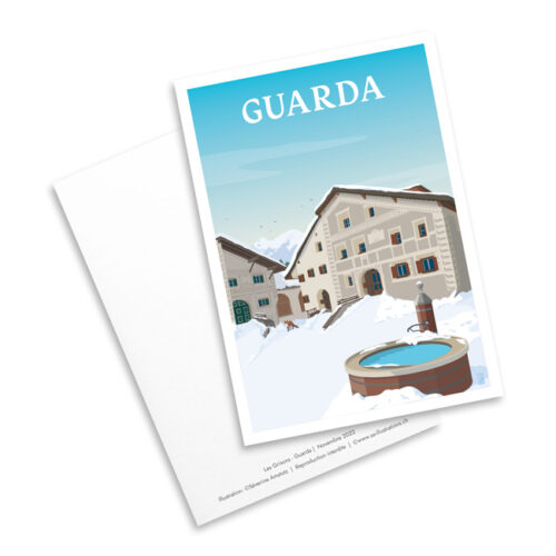 Carte postale - Guarda