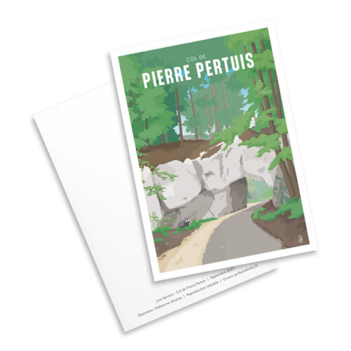 Carte postale - Col de Pierre Pertuis