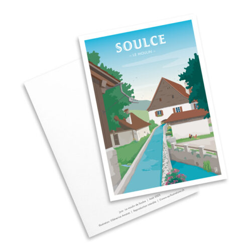 Carte postale - Soulce