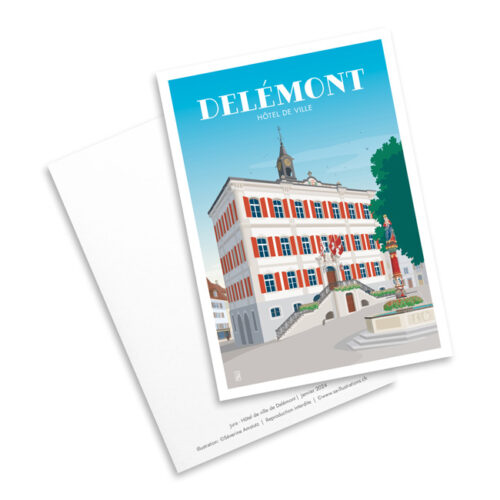 Carte postale - Delémont