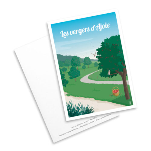 Carte postale - Vergers d'Ajoie