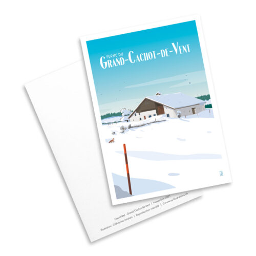 Carte postale - Ferme du Grand-Cachot-de-Vent