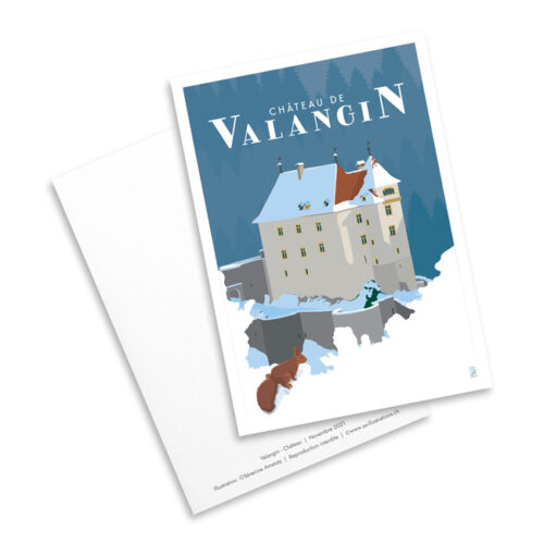 Carte postale - Château de Valangin
