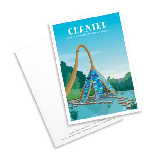 Carte postale - Evologia à Cernier