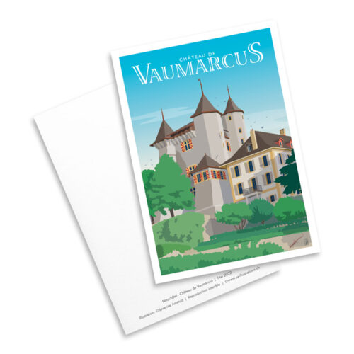 Carte postale - Château de Vaumarcus