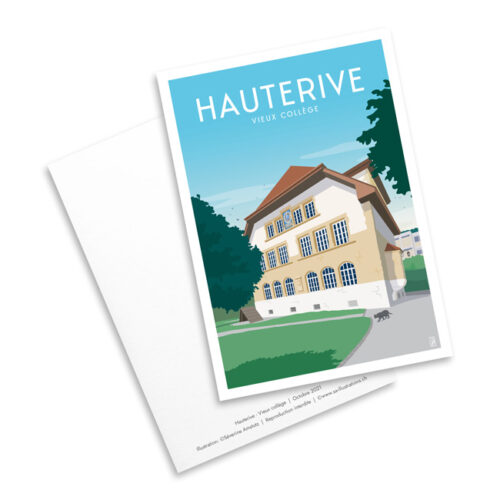 Carte postale - Vieux colège d'Hauterive
