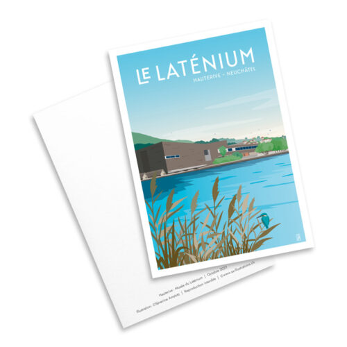 Carte postale - Le Laténium à Hauterive