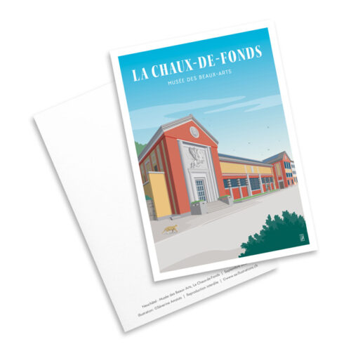 Carte postale - Musée des Beaux-Arts de La Chaux-de-Fonds