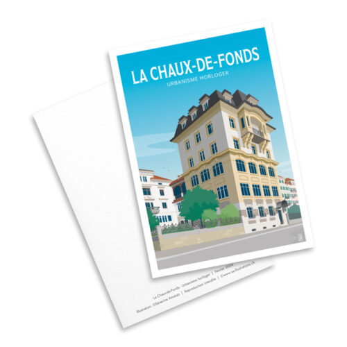Carte postale - Urbanisme horloger à La Chaux-de-Fonds