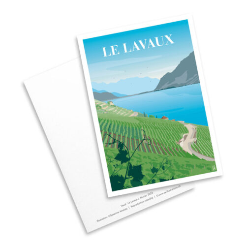 Carte postale - Le Lavaux
