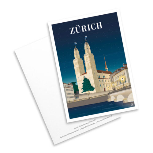 Carte postale - Zürich