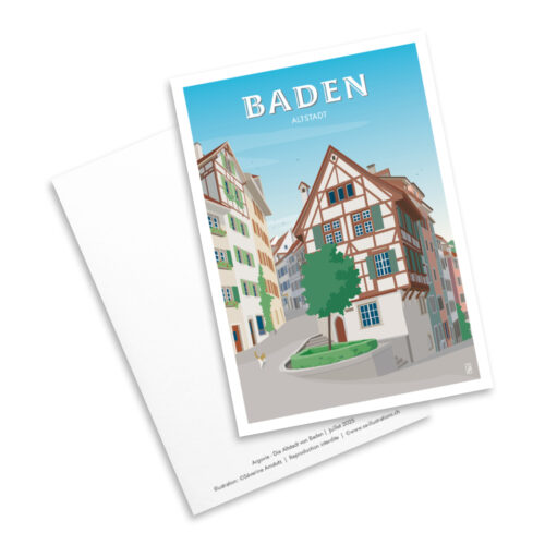 Carte postale - Baden