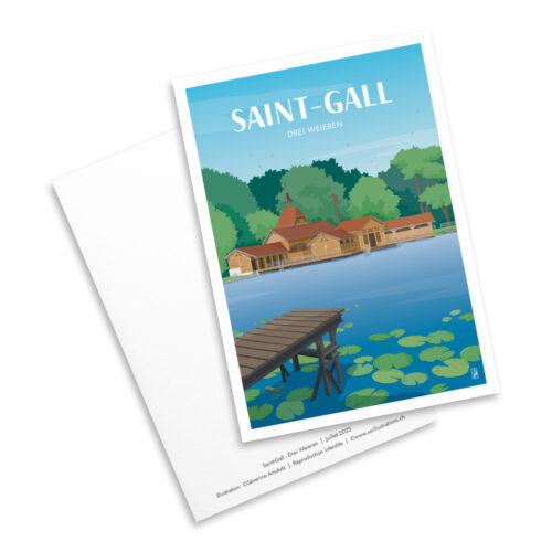 Carte postale - Saint-Gall