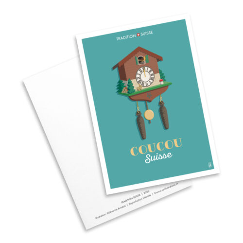Carte postale - Tradition suisse - Coucou suisse