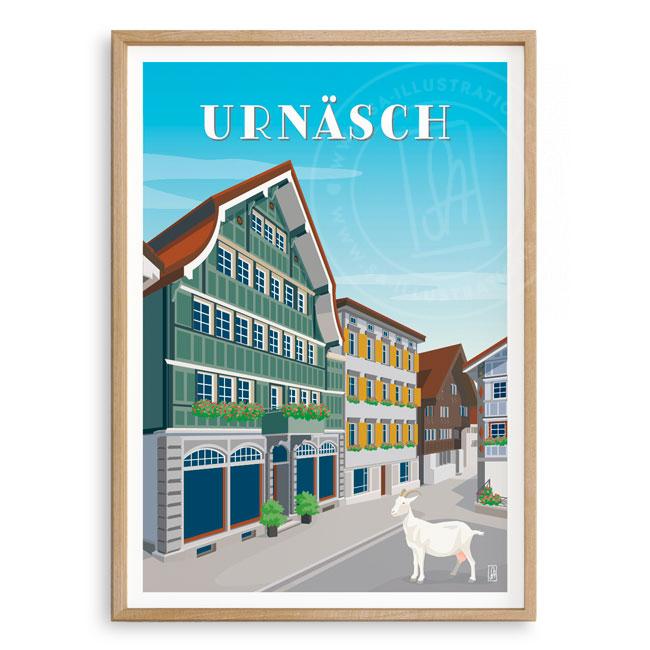 Affiche - Urnäsch - Appenzell Rhodes-Extérieures