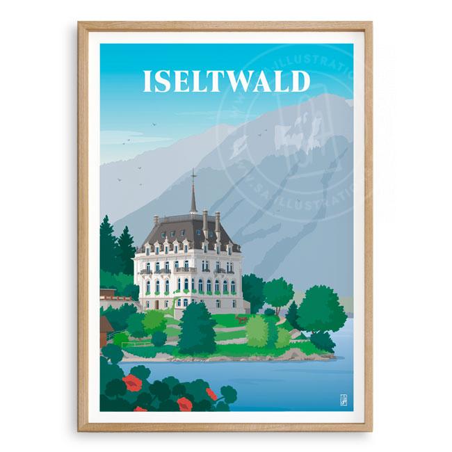 Affiche - Iseltwald - Bern