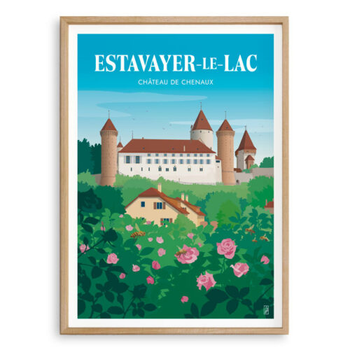 Affiche - Estavayer-le-Lac - Fribourg