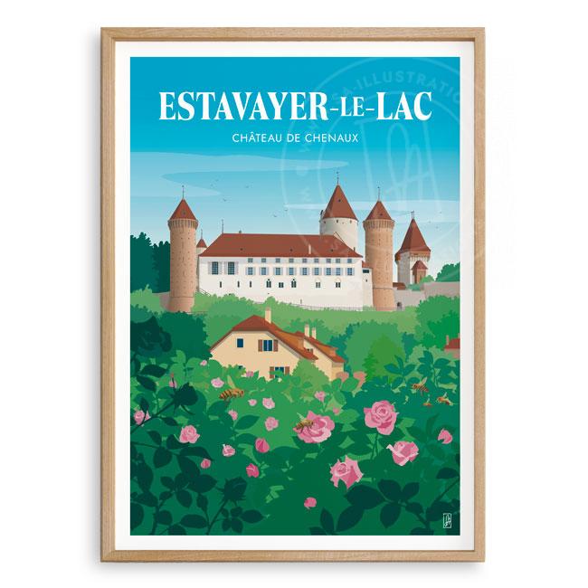 Affiche - Estavayer-le-Lac - Fribourg