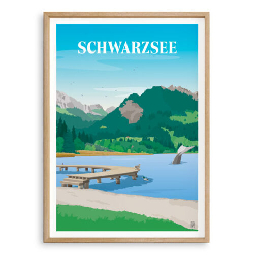 Affiche - Schwarzsee - Fribourg