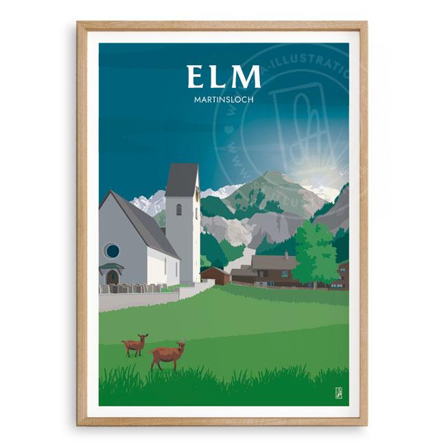 Affiche - Elm - Glaris