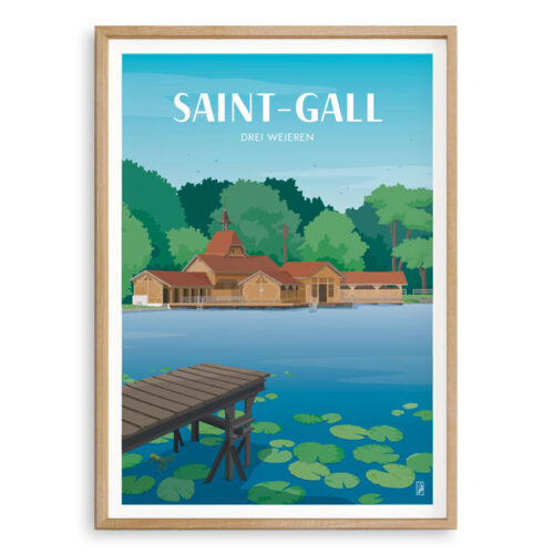 Affiche - Saint-Gall