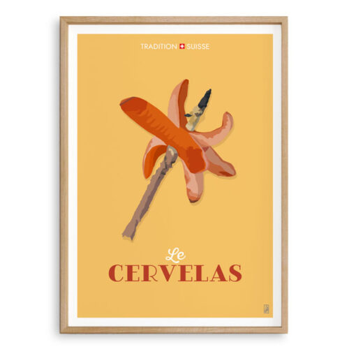 Affiche - Tradition suisse - Le cervelas