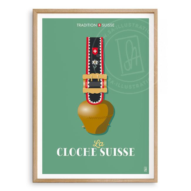 Affiche - Tradition suisse - La Cloche suisse