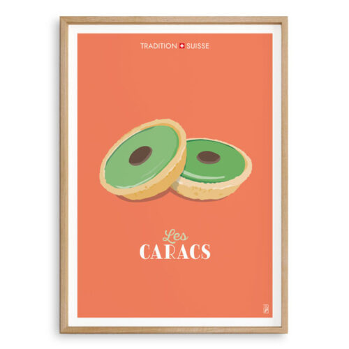 Affiche - Tradition suisse - Les Caracs