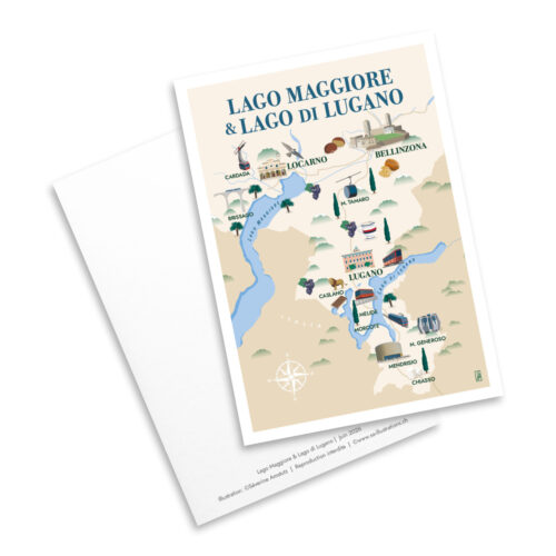 Carte postale - Plans - Lago Maggiore
