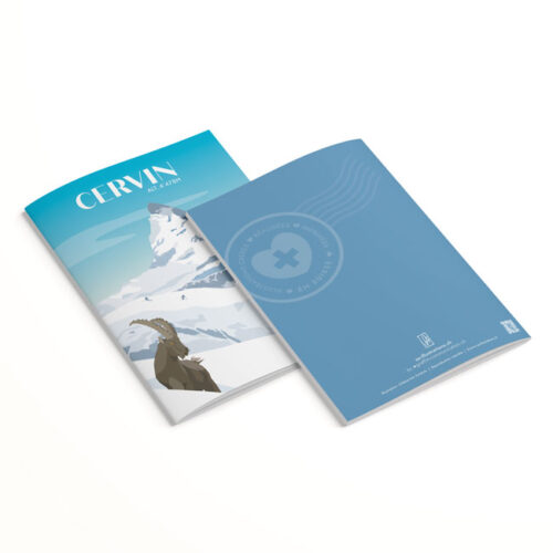 Carnet - Le Cervin - recto/verso
