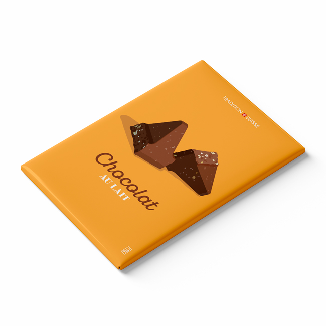Magnet - Tradition suisse - Chocolat au lait