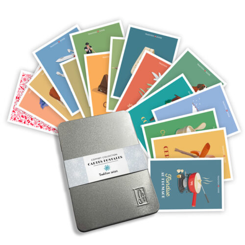 Coffret collection - Tradition suisse - 16 cartes